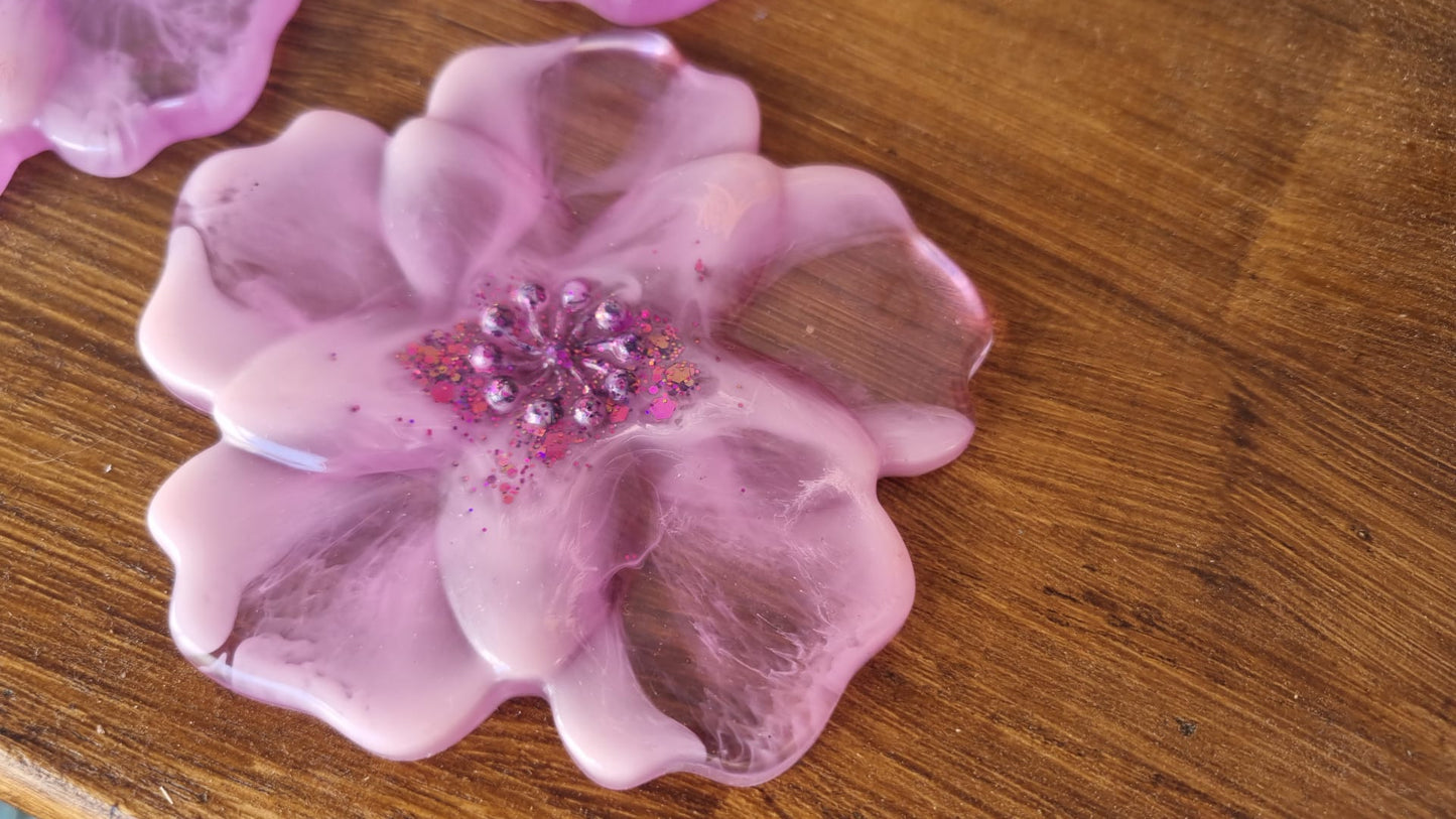 Blumen Untersetzer Set