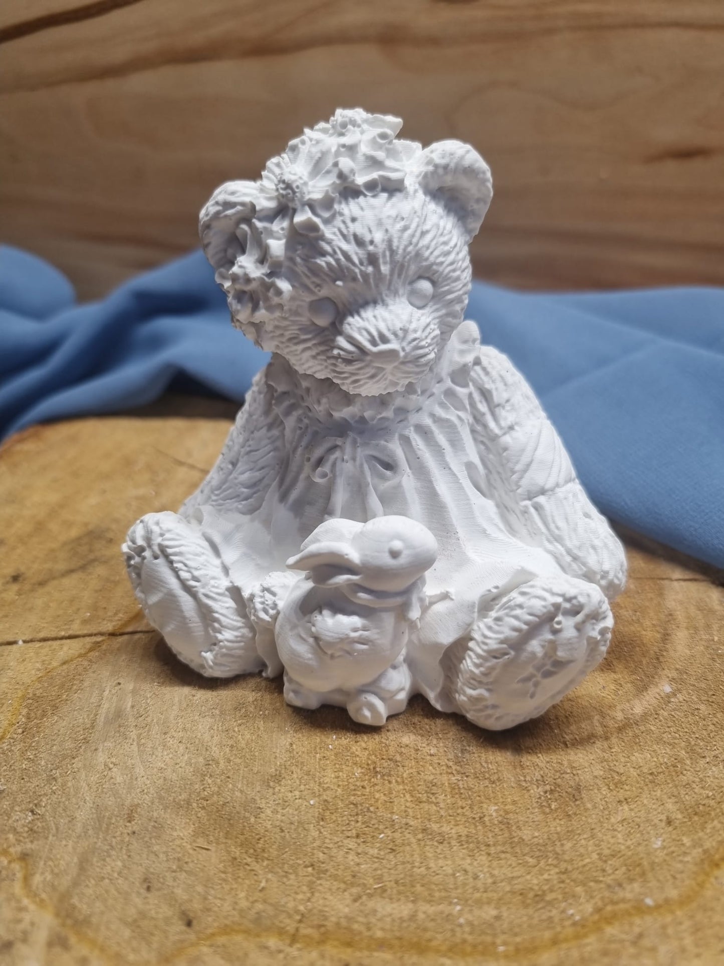 Bärchen mit Hasen  B-BH-1