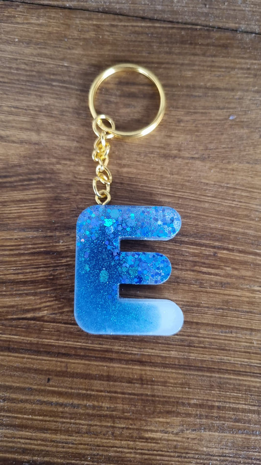 Buchstabe E Schlüsselanhänger