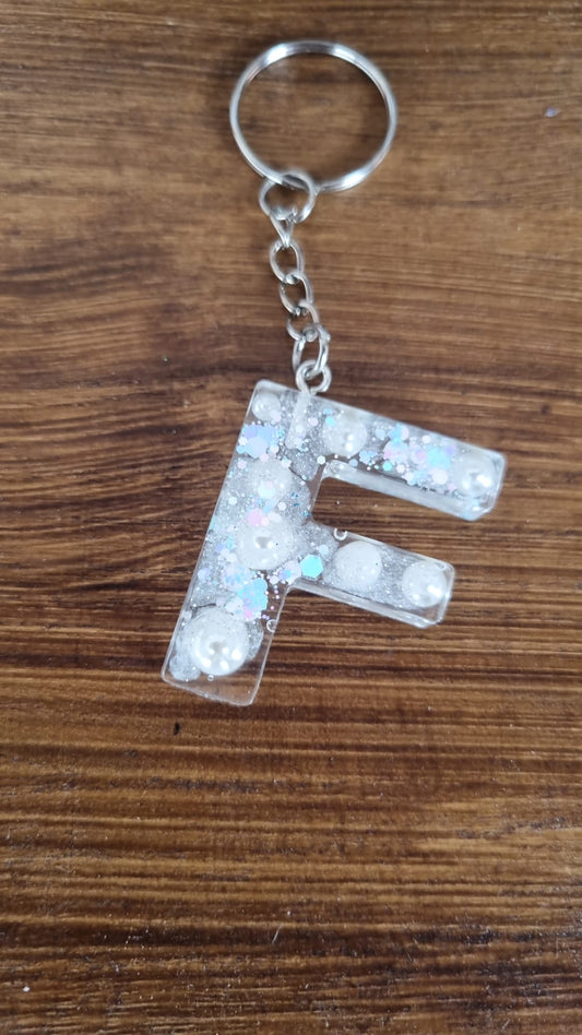 Buchstabe F Schlüsselanhänger