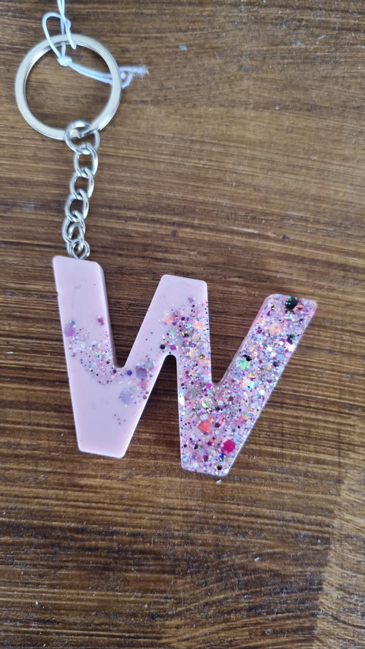 Buchstabe W Schlüsselanhänger